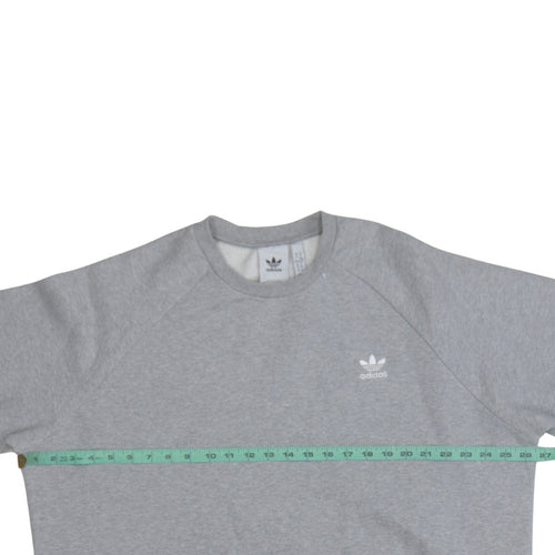 Adidas Men’s Grey XL Crew Neck Pullover Sweatshirt