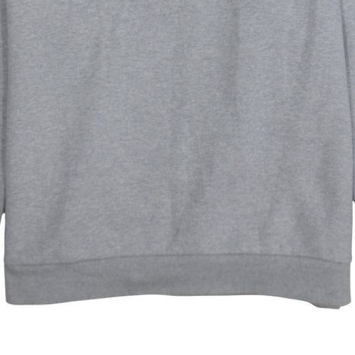 Adidas Men’s Grey XL Crew Neck Pullover Sweatshirt