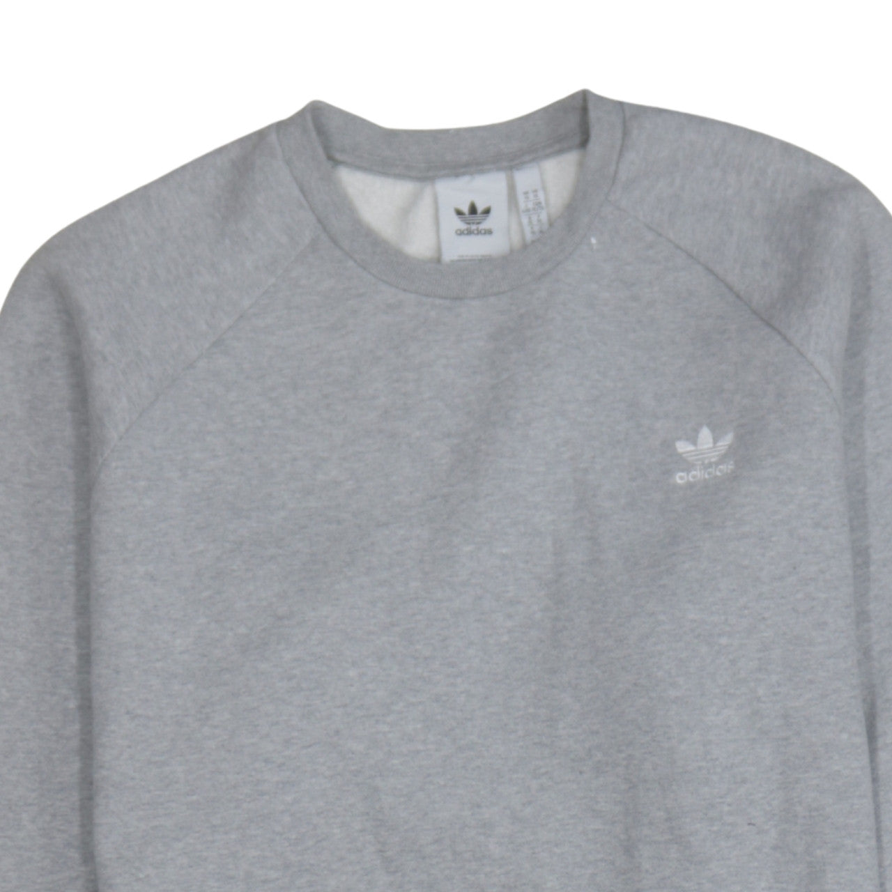 Adidas Men’s Grey XL Crew Neck Pullover Sweatshirt