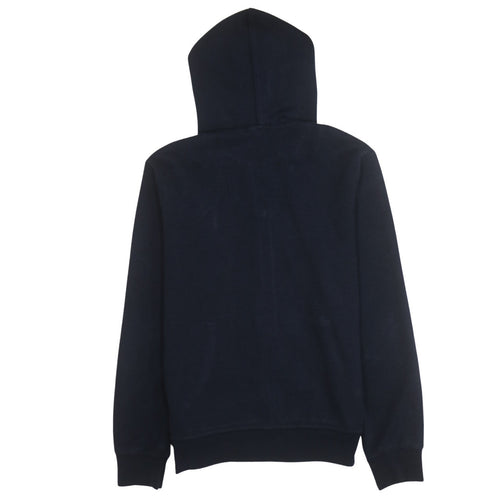 Ralph Lauren Men’s Blue Full Zip Hoodie M Classic Knit Sweatshirt