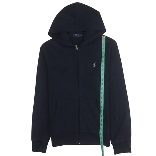 Ralph Lauren Men’s Blue Full Zip Hoodie M Classic Knit Sweatshirt