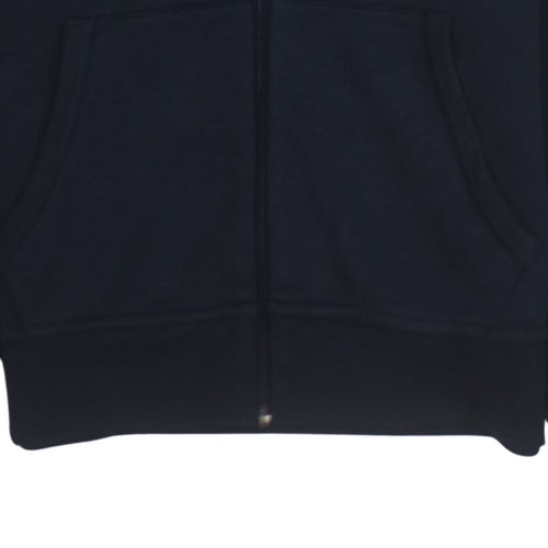 Ralph Lauren Men’s Blue Full Zip Hoodie M Classic Knit Sweatshirt