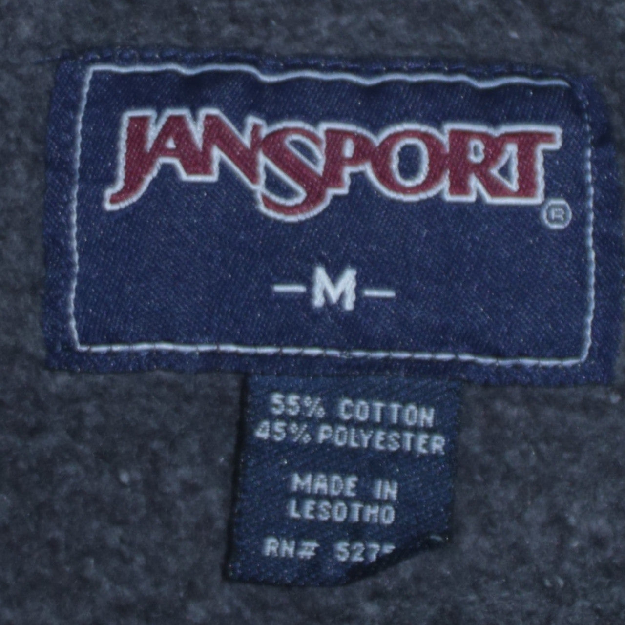 JanSport Men’s Grey UNLV Pullover Hoodie Medium Embroidered Fleece