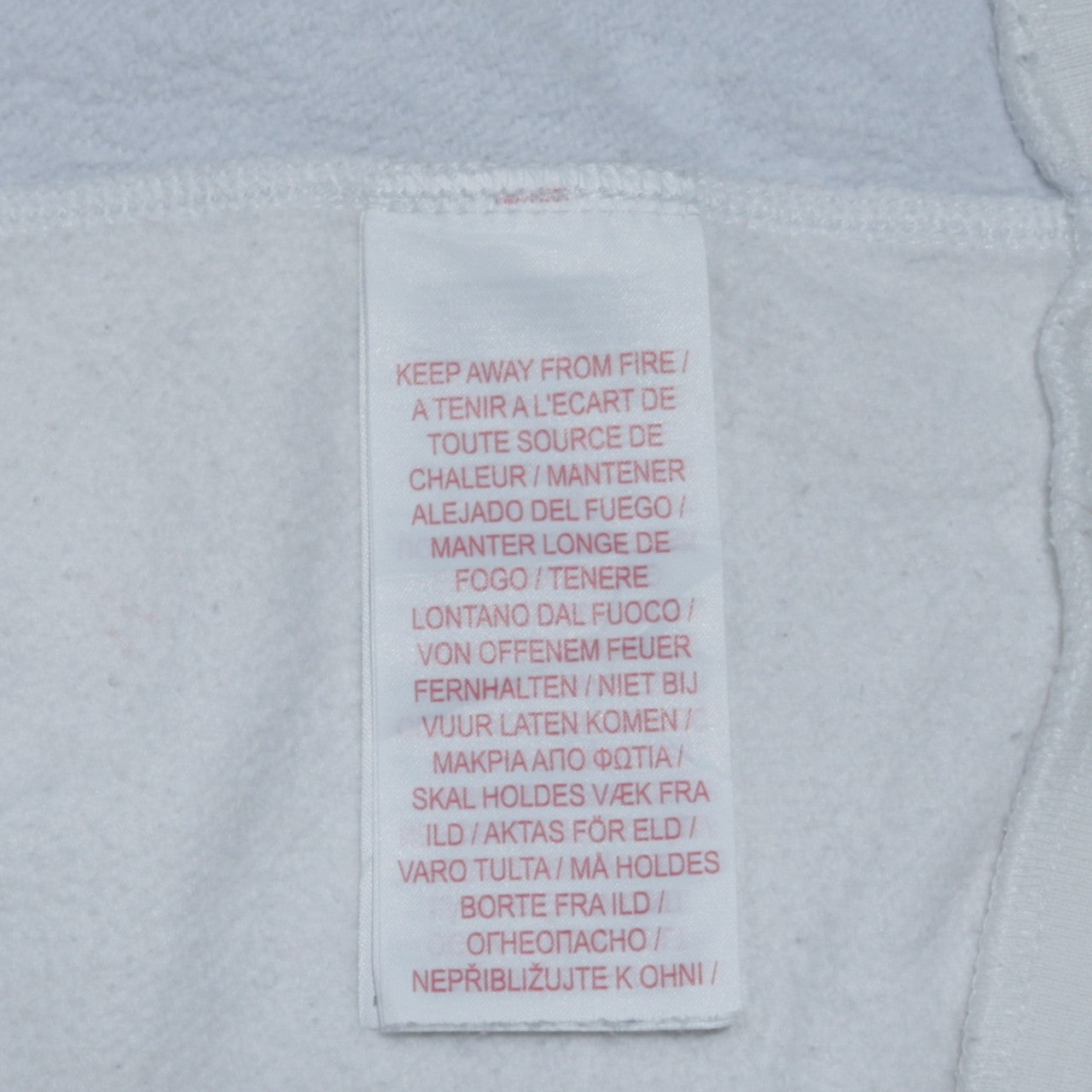 Nike Boys White Yellow Air Logo Crew Neck Sweatshirt XL 158-170cm