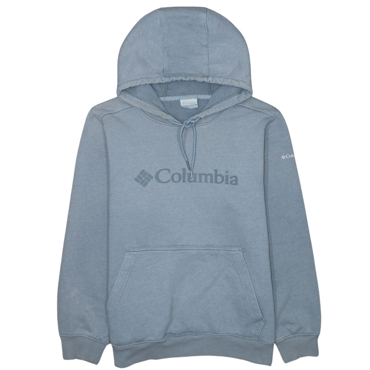 Columbia Women's Blue Pullover Hoodie Size L Cotton Blend Fleece