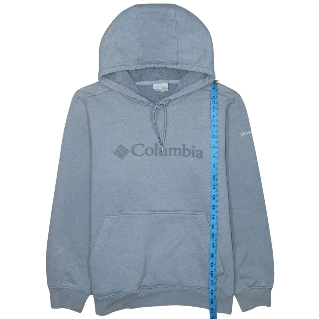 Columbia Women's Blue Pullover Hoodie Size L Cotton Blend Fleece