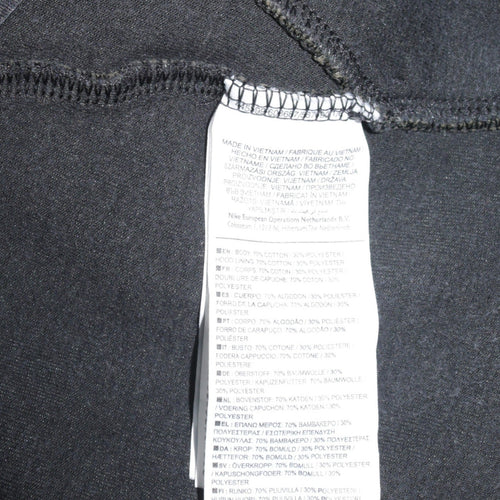 Nike Men's Green Full Zip Hoodie M Regular Fit Sportswear