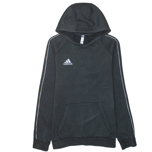 Adidas Men's Black Pullover Hoodie Small Sports Fleece