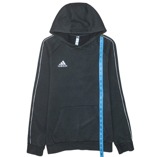 Adidas Men's Black Pullover Hoodie Small Sports Fleece