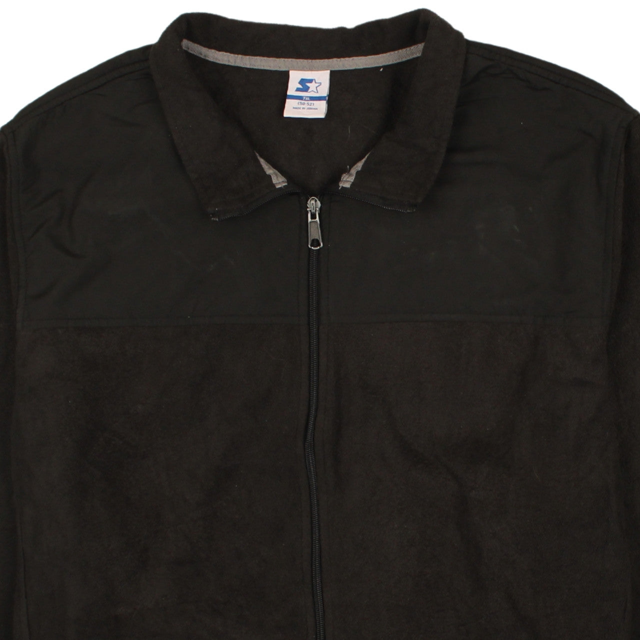 Starter Men's Black 2XL Full Zip Fleece Jacket