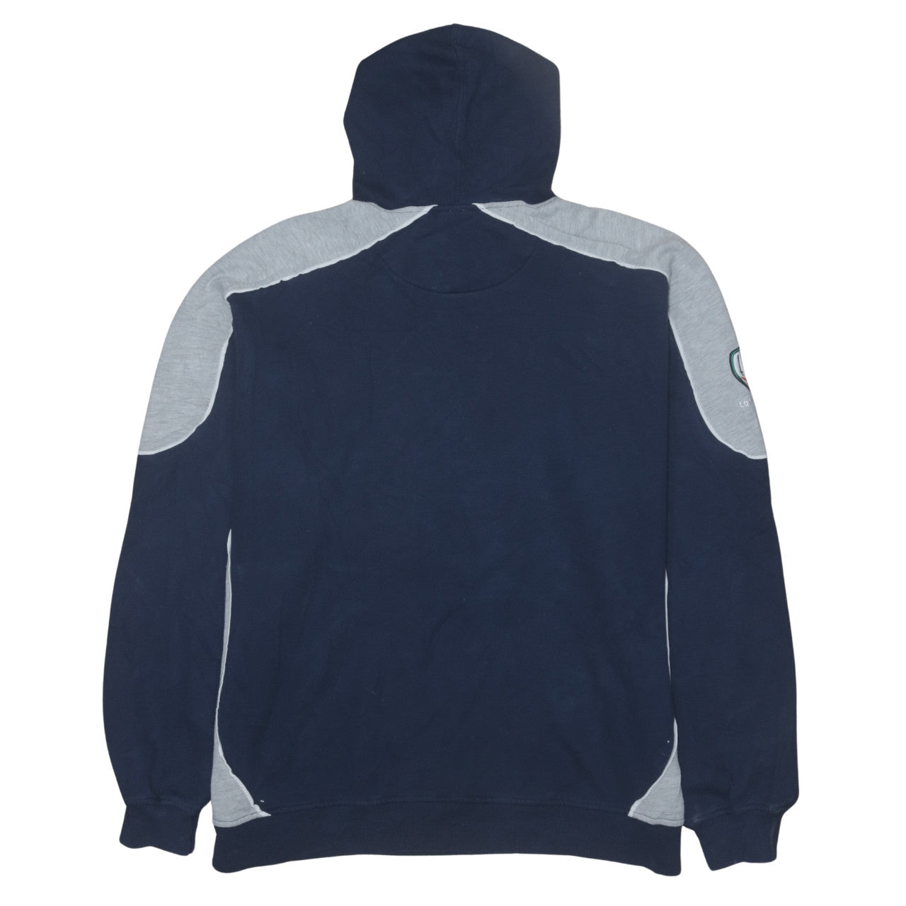 Canterbury Men's Blue XL Pullover Rugby Hoodie with Logo