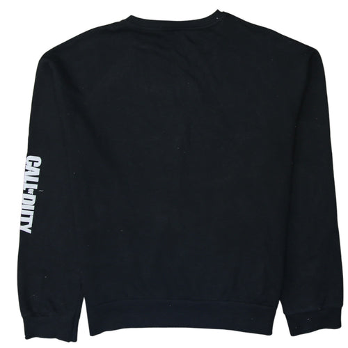 Primark Mens Black XL Call of Duty Modern Warfare Pullover Sweatshirt