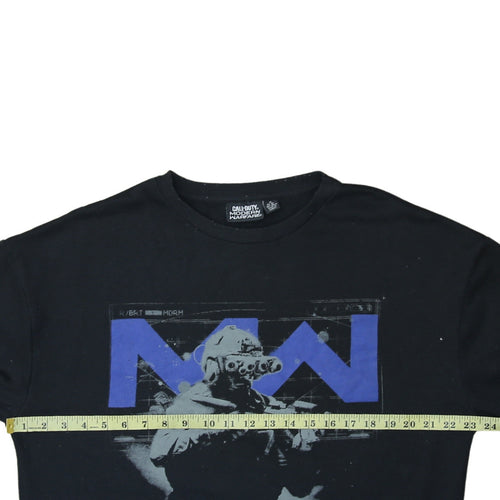 Primark Mens Black XL Call of Duty Modern Warfare Pullover Sweatshirt