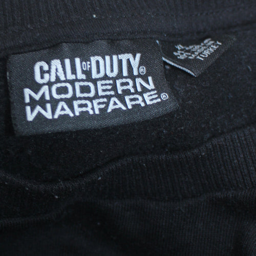 Primark Mens Black XL Call of Duty Modern Warfare Pullover Sweatshirt