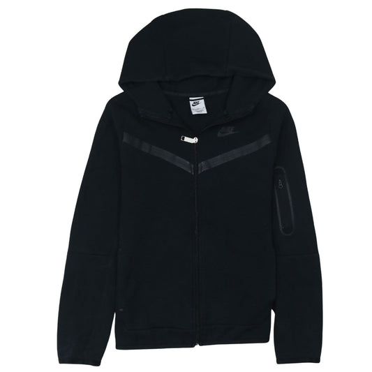 Nike Mens Black XL Full Zip Fleece Hoodie Sportswear