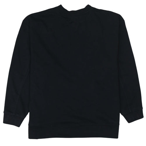 Adidas Women Black Size 10 Crew Neck Pullover Sweatshirt