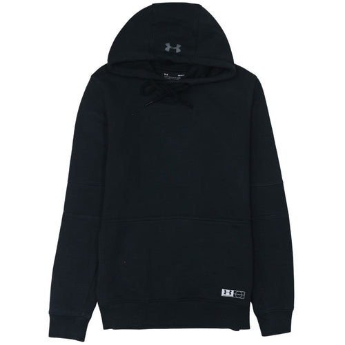 Under Armour Men’s Black ColdGear Pullover Hoodie Size S Fitted