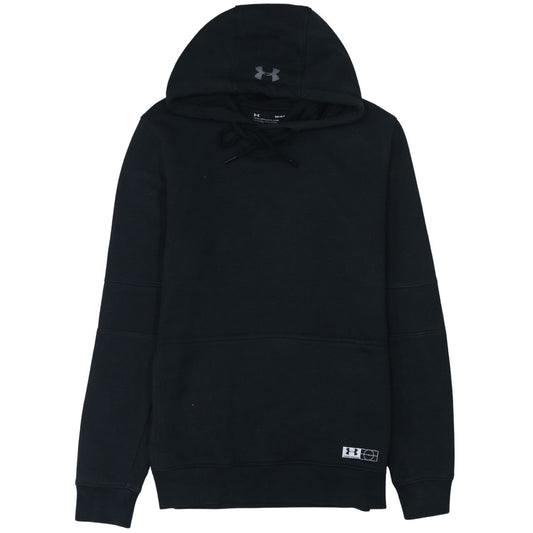 Under Armour Men’s Black ColdGear Pullover Hoodie Size S Fitted