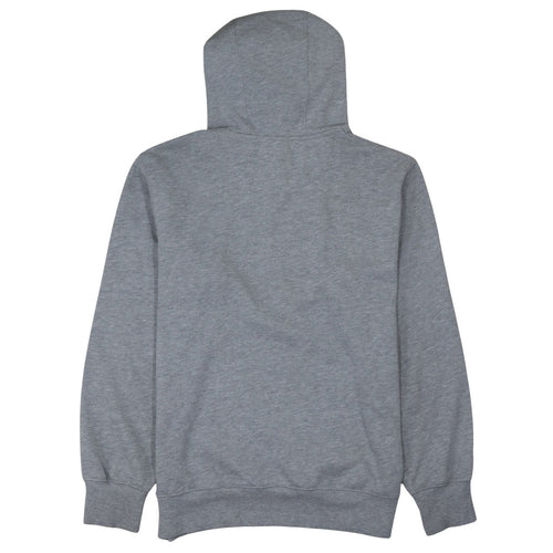 Canterbury Men's Grey Pullover Hoodie Size L Logo Fleece Sweatshirt