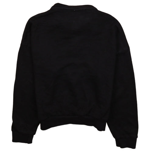 Nike Women Black Medium 1/4 Zip Pullover Sweatshirt