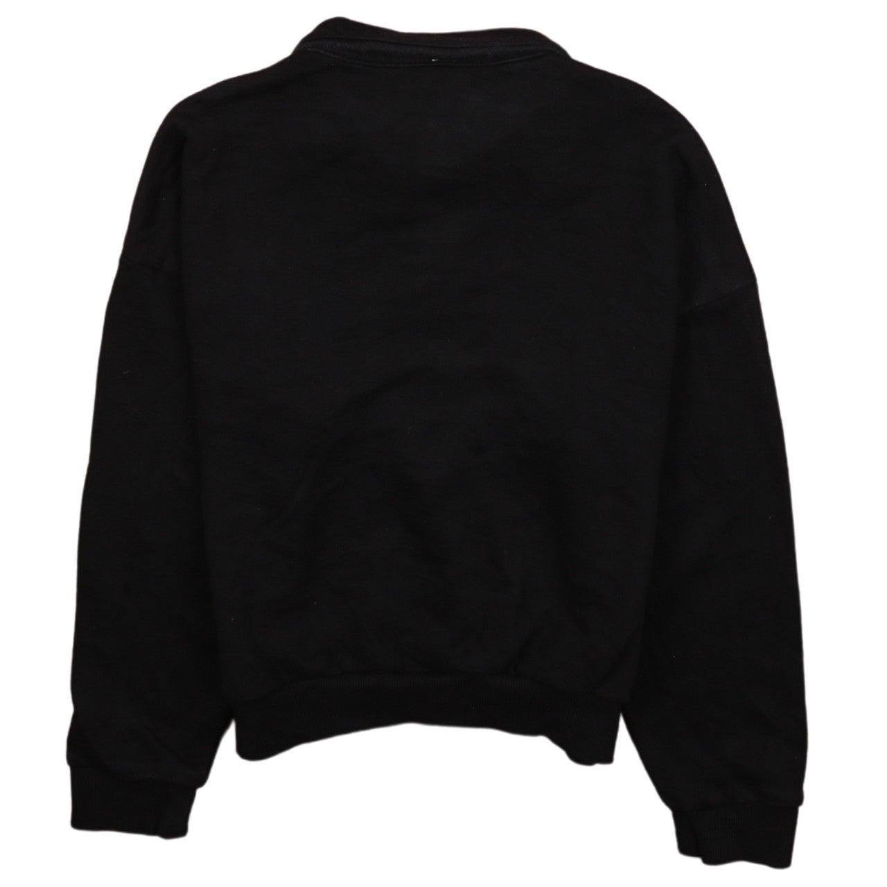 Nike Women Black Medium 1/4 Zip Pullover Sweatshirt