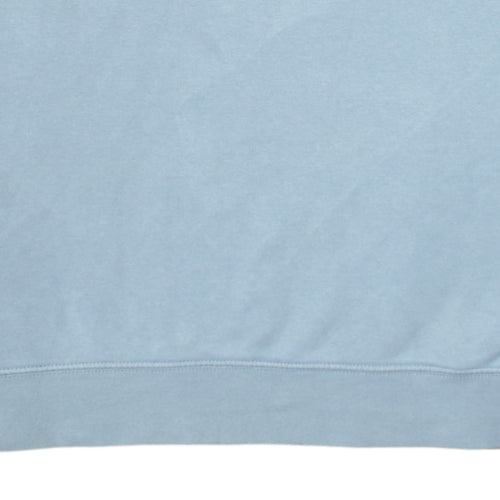 Nike Men's Blue Crew Neck Pullover Sweatshirt S Logo Cotton Blend