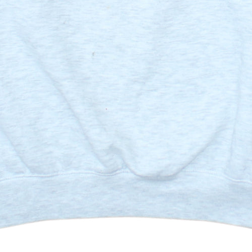 Reebok Men's Grey L Pullover Crew Neck Sweatshirt