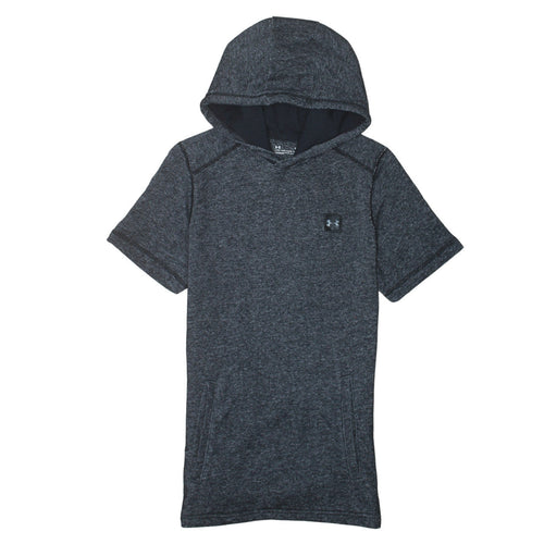 Under Armour Men's Grey Short Sleeve Hooded Athletic T-Shirt Size S