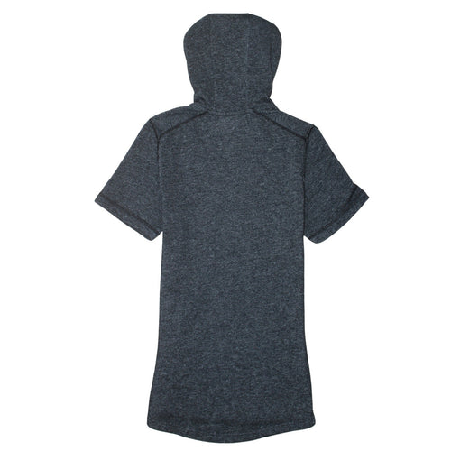 Under Armour Men's Grey Short Sleeve Hooded Athletic T-Shirt Size S