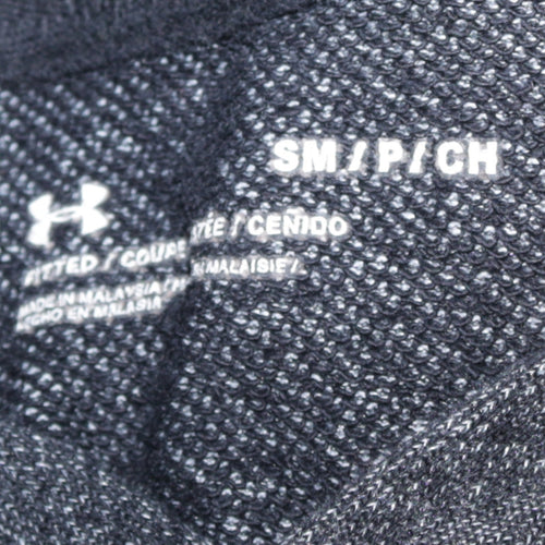 Under Armour Men's Grey Short Sleeve Hooded Athletic T-Shirt Size S