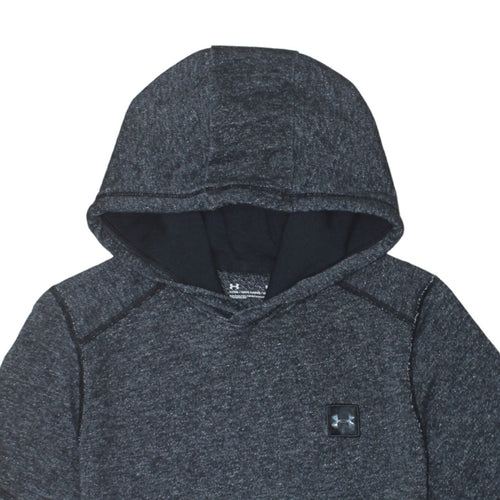 Under Armour Men's Grey Short Sleeve Hooded Athletic T-Shirt Size S
