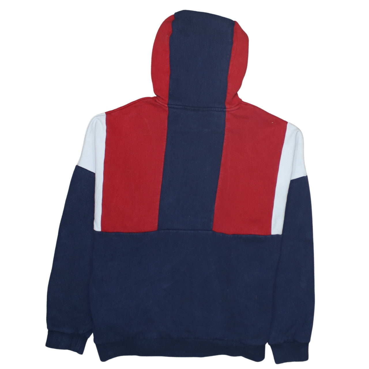 FILA Men’s Multicoloured Pullover Hoodie L Retro Sportswear