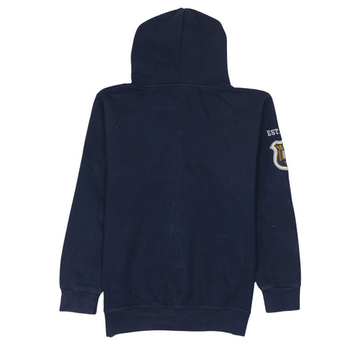 Oxford University Men's Blue Full Zip Hoodie Size S