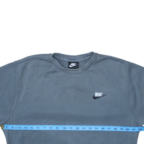 Nike Men's Blue Crew Neck Pullover Sweatshirt Size S