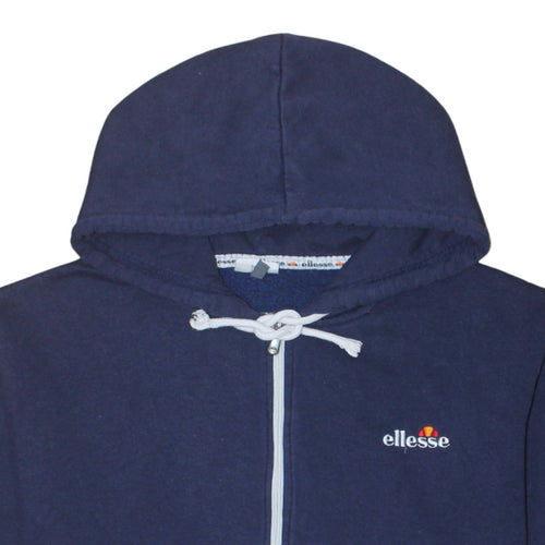 Ellesse Men's Blue Full Zip Hoodie Size M Regular Fit Sportswear
