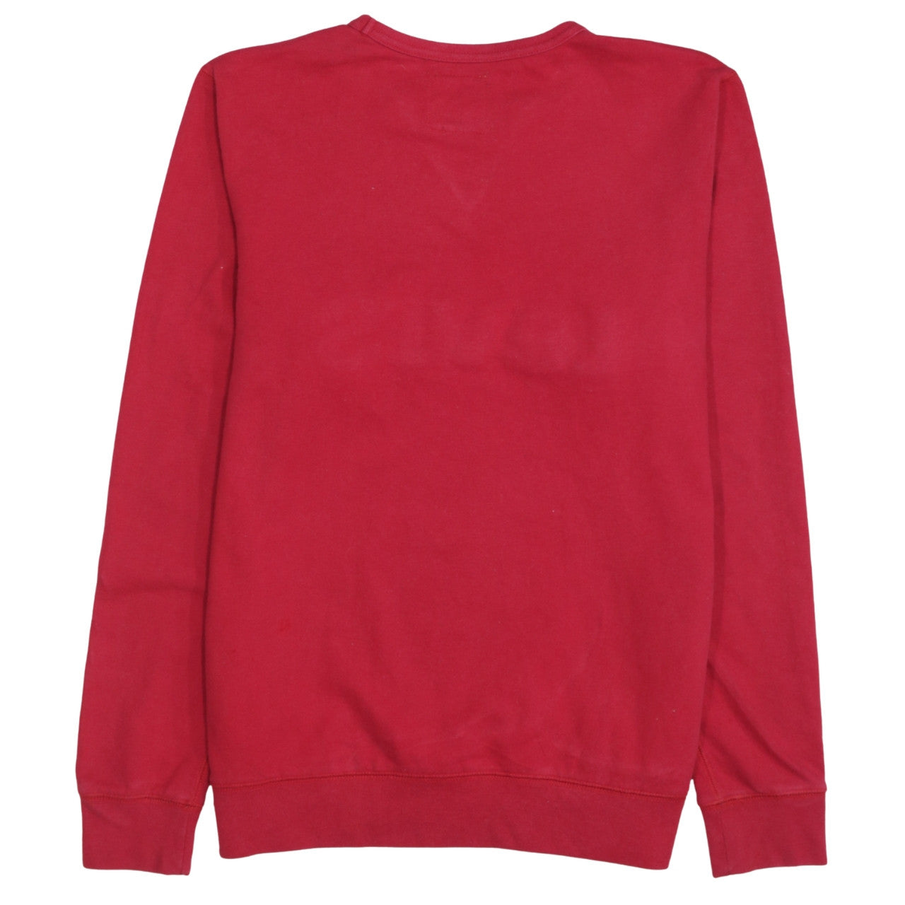 Levi's Women's Red Crew Neck Pullover Logo Sweatshirt Size 16