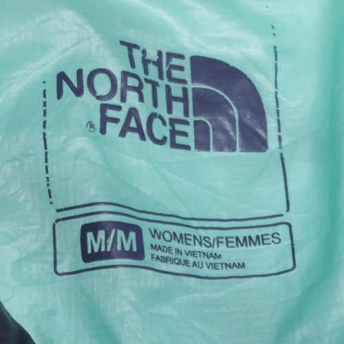 The North Face Unisex Blue Quilted Full Zip Jacket M