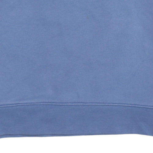 Tommy Hilfiger Men's Blue Crew Neck Cotton Sweatshirt S Regular