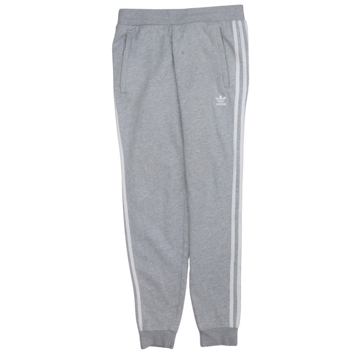 Adidas Men Grey Jogger Trousers M Regular Fit Casual Sports