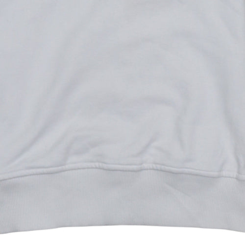 Fila Womens White Small Logo Pullover Sweatshirt