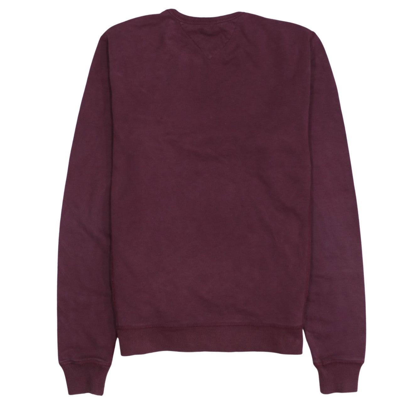 Tommy Hilfiger Men's Brown Logo Sweatshirt M Crew Neck Pullover