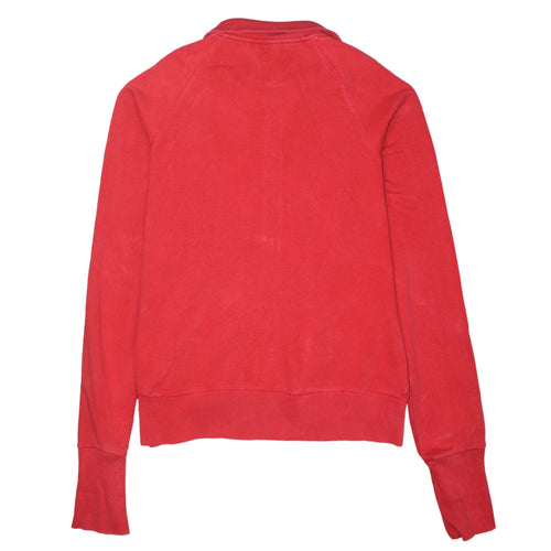 Nike Women's Red Track Jacket Size 18 Full Zip Sportswear