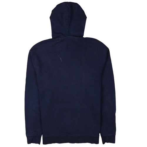 Tommy Jeans Men's Blue XS Pullover Hoodie with Logo Print