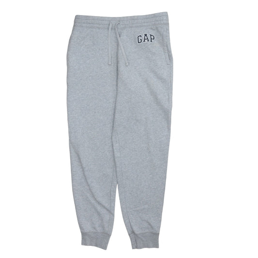 GAP Women Grey Fleece Jogger Sweatpants M Elastic Waist Comfort Fit