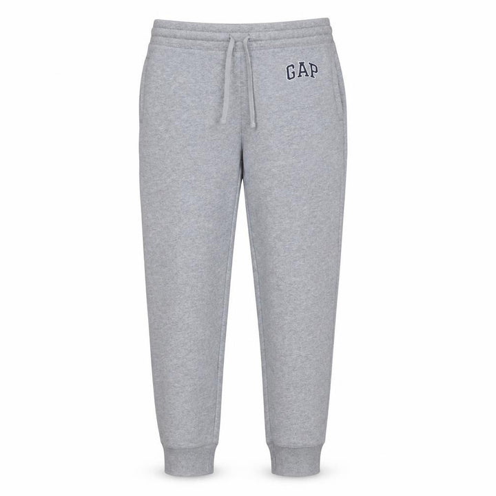 Gap Women Grey Fleece Jogger Sweatpants M Elastic Waist Comfort Fit