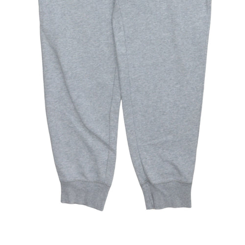 GAP Women Grey Fleece Jogger Sweatpants M Elastic Waist Comfort Fit