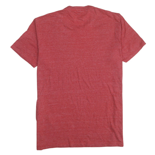 Levi's Men's Red Logo Graphic Crew Neck Cotton Blend T-Shirt Size M