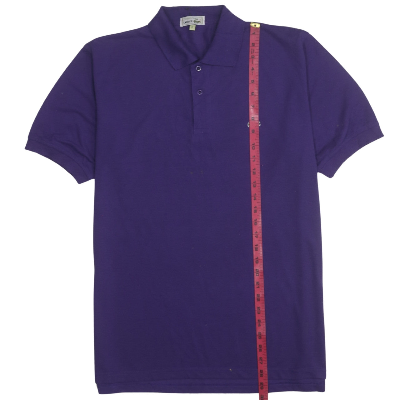 Lacoste Men's Purple Polo Shirt XL Cotton Blend Classic Fit