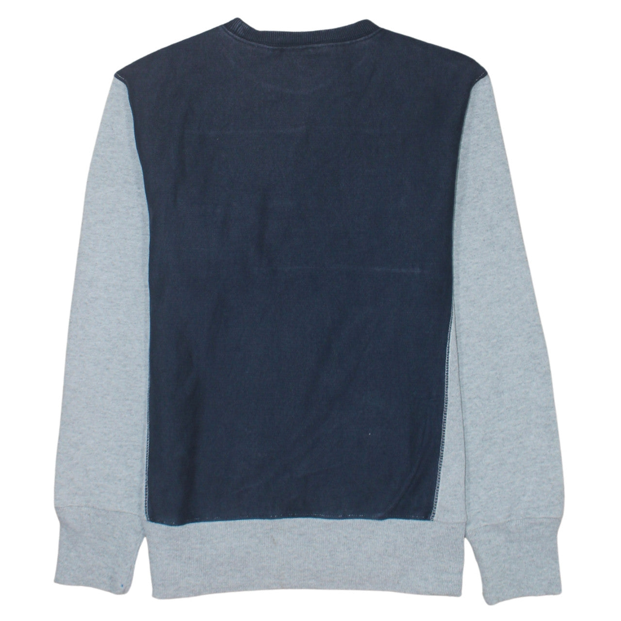 Champion Men's Grey Reverse Weave Sweatshirt Medium Embroidered Logo