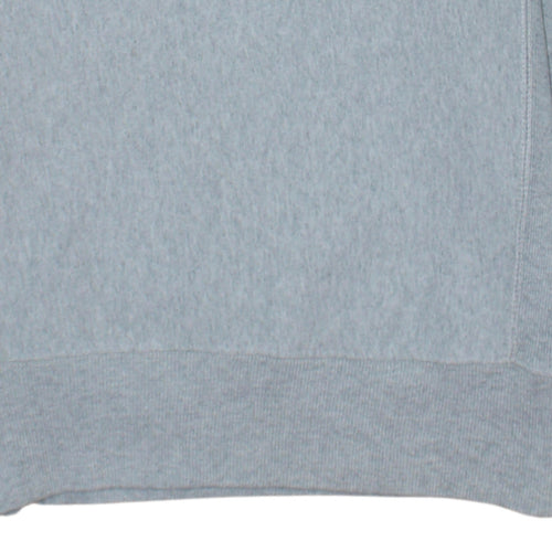 Champion Men's Grey Reverse Weave Sweatshirt Medium Embroidered Logo